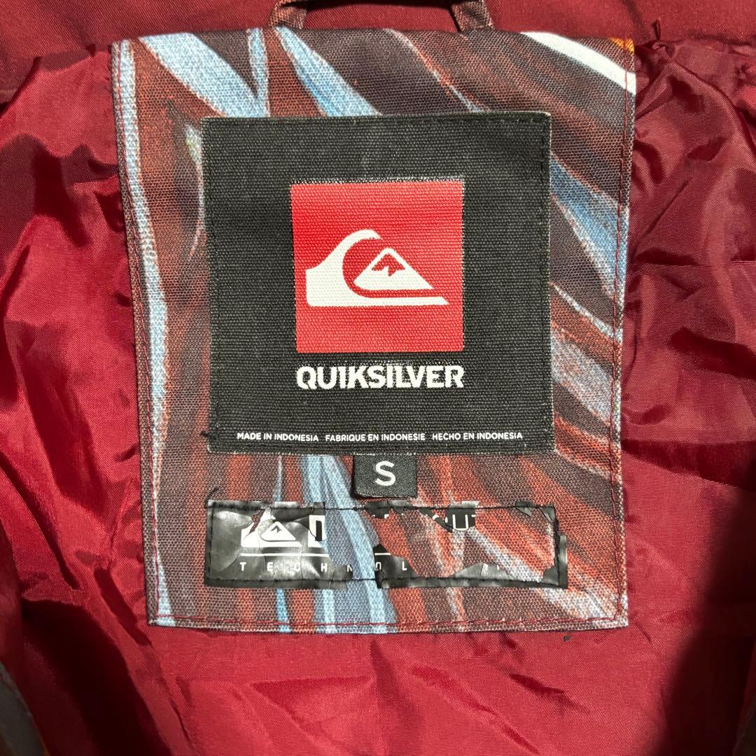 極美品 Quiksilver スノボウェア トラビスライスモデル セットアップS