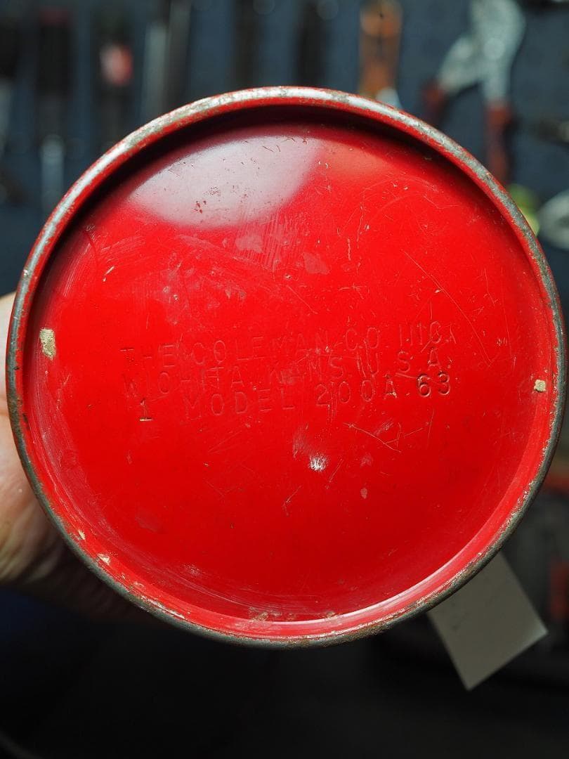 1963年1月 コールマン 200A ランタン （レッドボーダー）t69