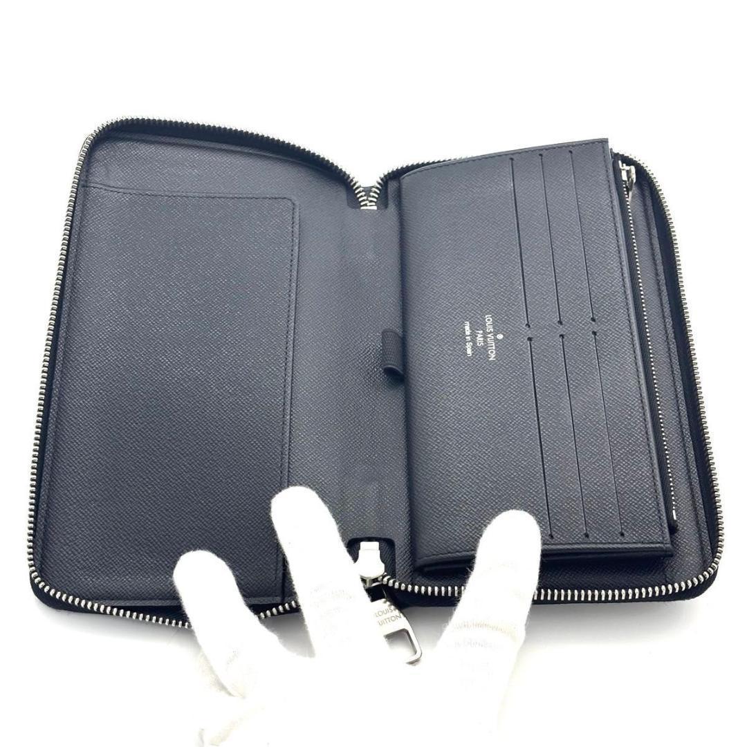 【最高級美品】ルイヴィトン ダミエグラフィット ジッピーオーガナイザー 長財布