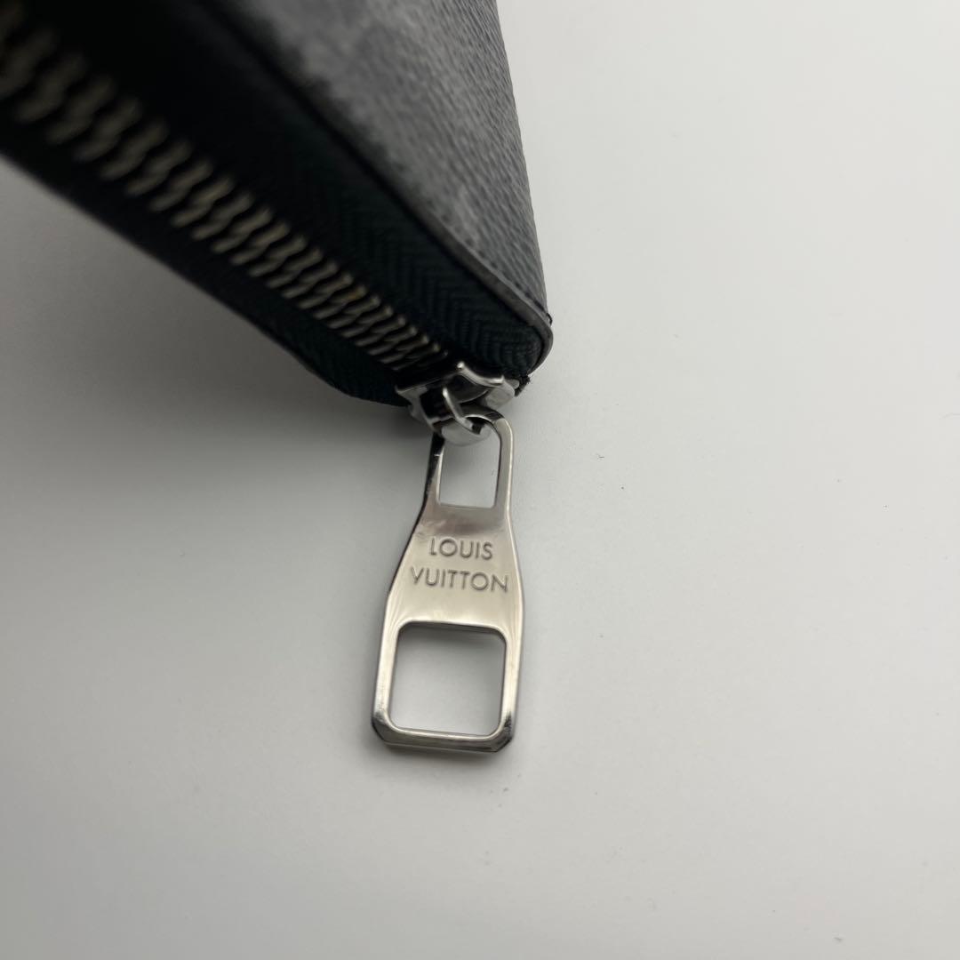 ルイヴィトン モノグラム エクリプス ジッピーウォレット ヴェルティカル 極美品