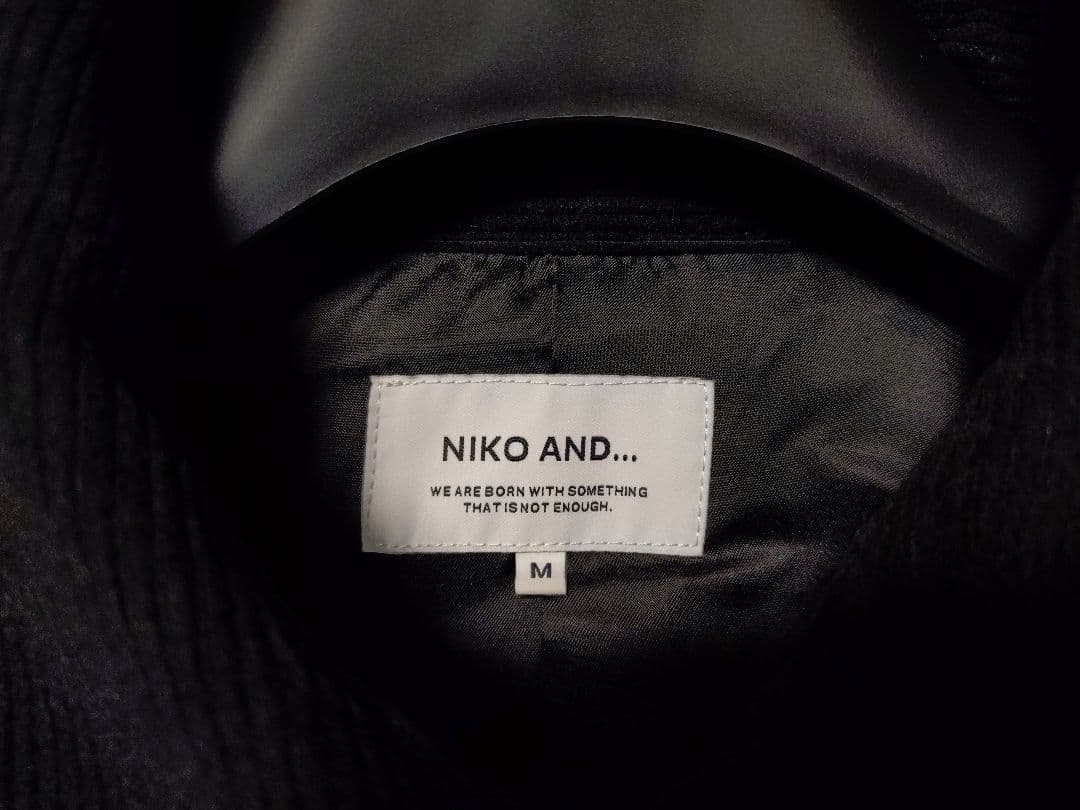 niko and... ウーリーテックハンティングブルゾン Mサイズ グレー