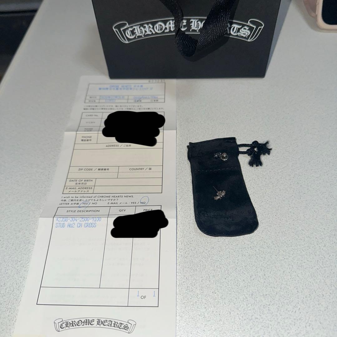 クロムハーツ　ピアス片耳