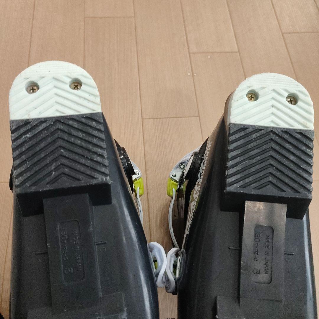 スキーセット　スキー板、スキーブーツ、ブーツ袋、ストック