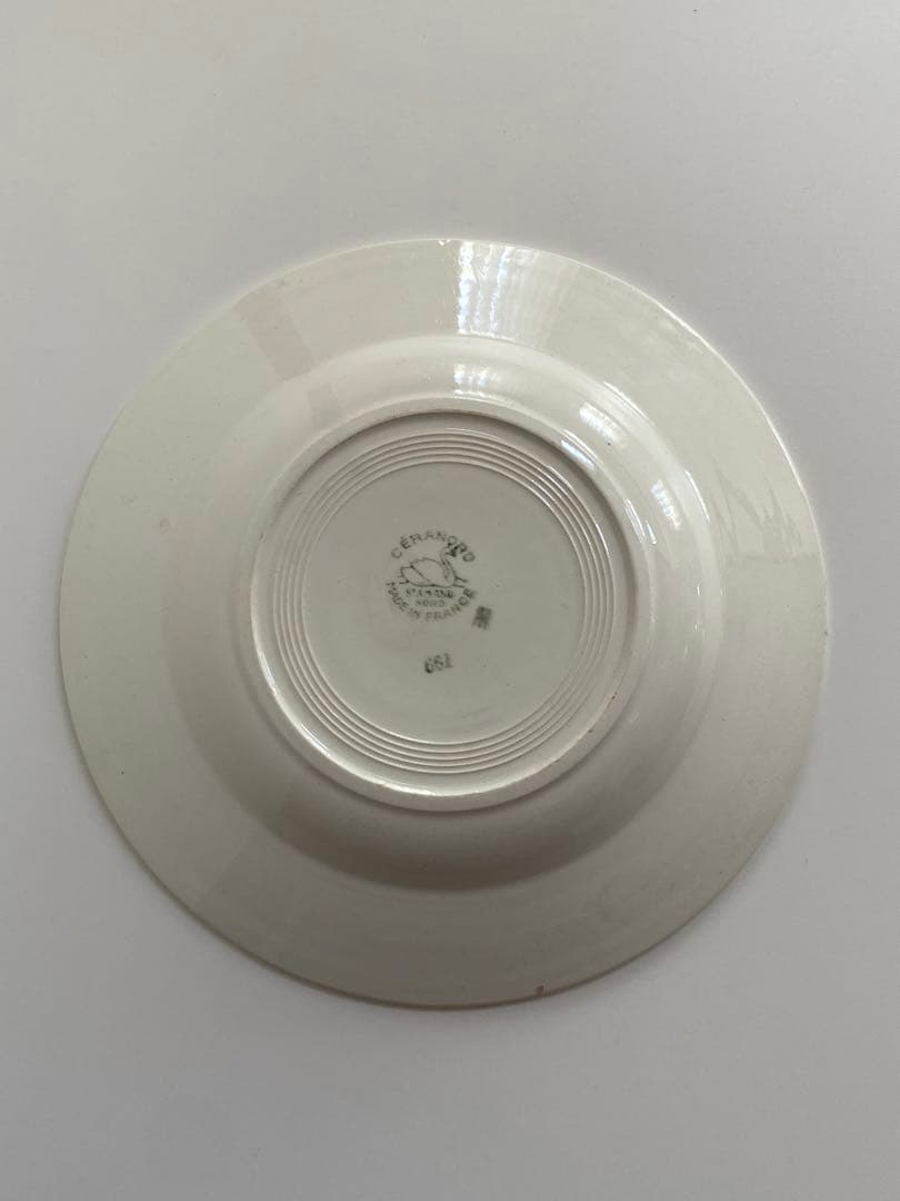 Céranord  Saint-Amand　661 深みのあるプレート