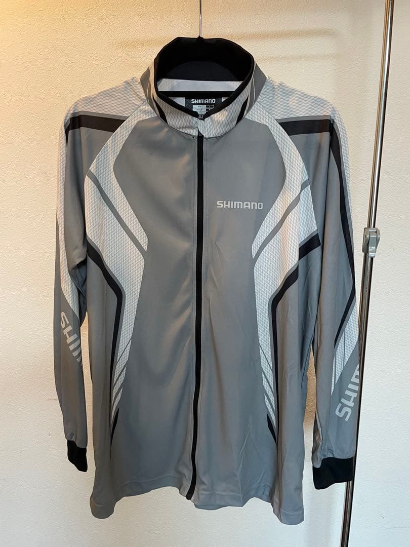 S*n様 シマノフルジッププリントシャツ　ハーフ、ロングセット