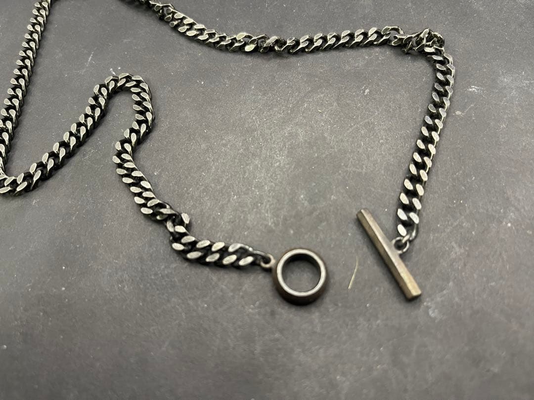 PUERTA DEL SOL プエルタ・デル・ソル　喜平ネックレス　燻銀