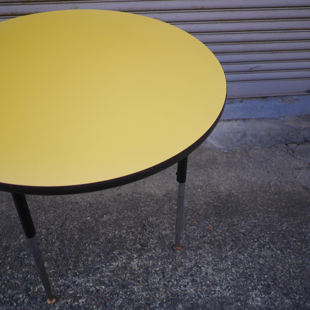 VIRCO バルコ ヴィンテージ ラウンドテーブル ミッドセンチュリー