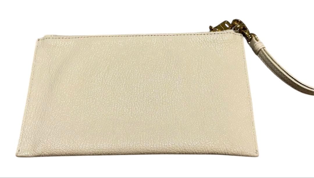 MIU MIUマドラス ポーチ バッグ　クリーム