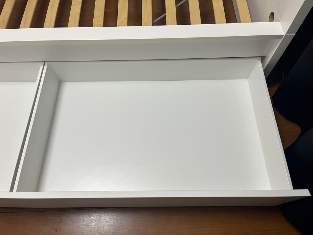 IKEA マルム ベッドフレーム 収納付き