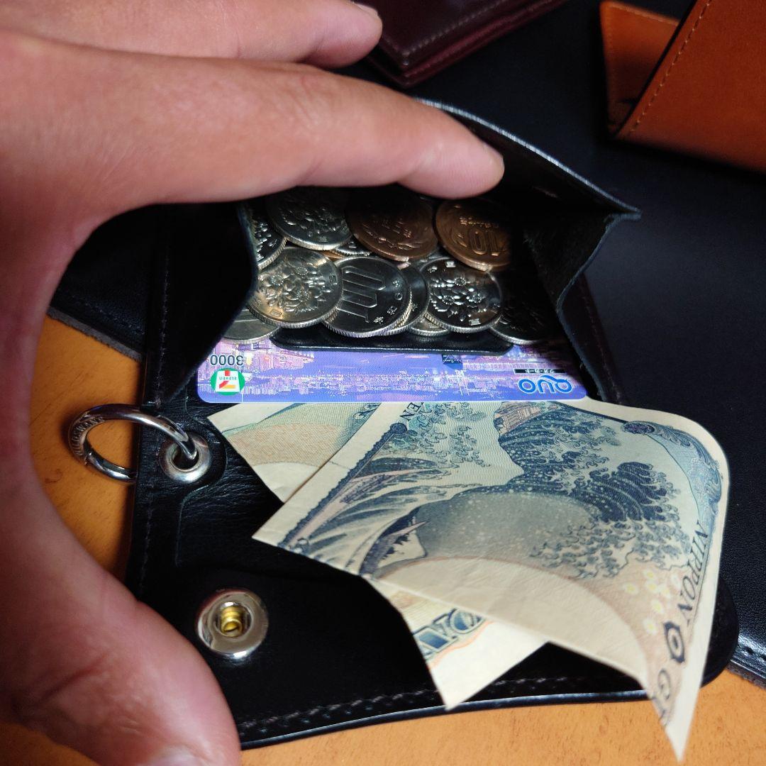 ワイルドスワンズ タング クリスペルカーフ、ブラック、王冠ロゴ