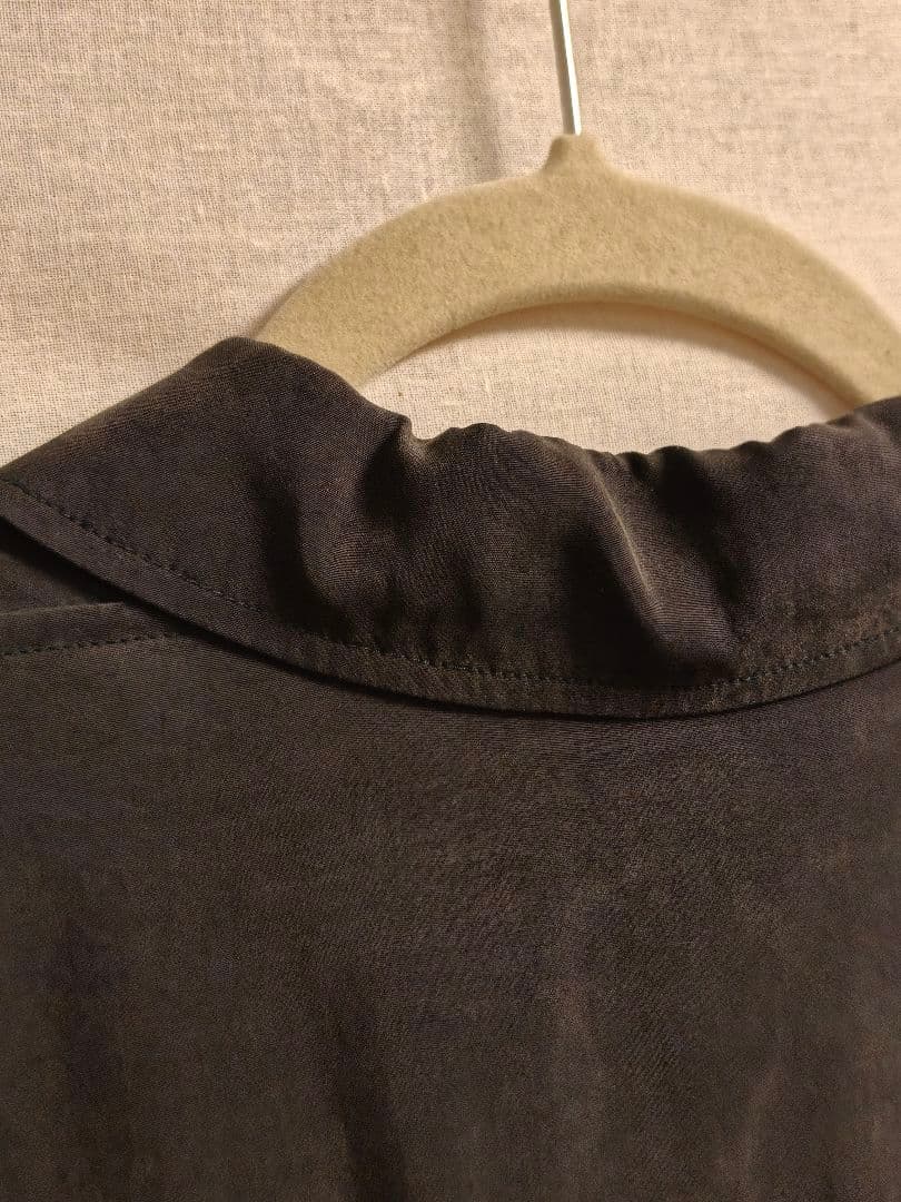 ANCELLM アンセルム Aging Embroidery Shirt