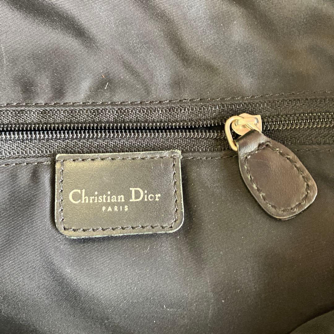 ディオール　ミニボストンバッグ　トロッター柄　4030