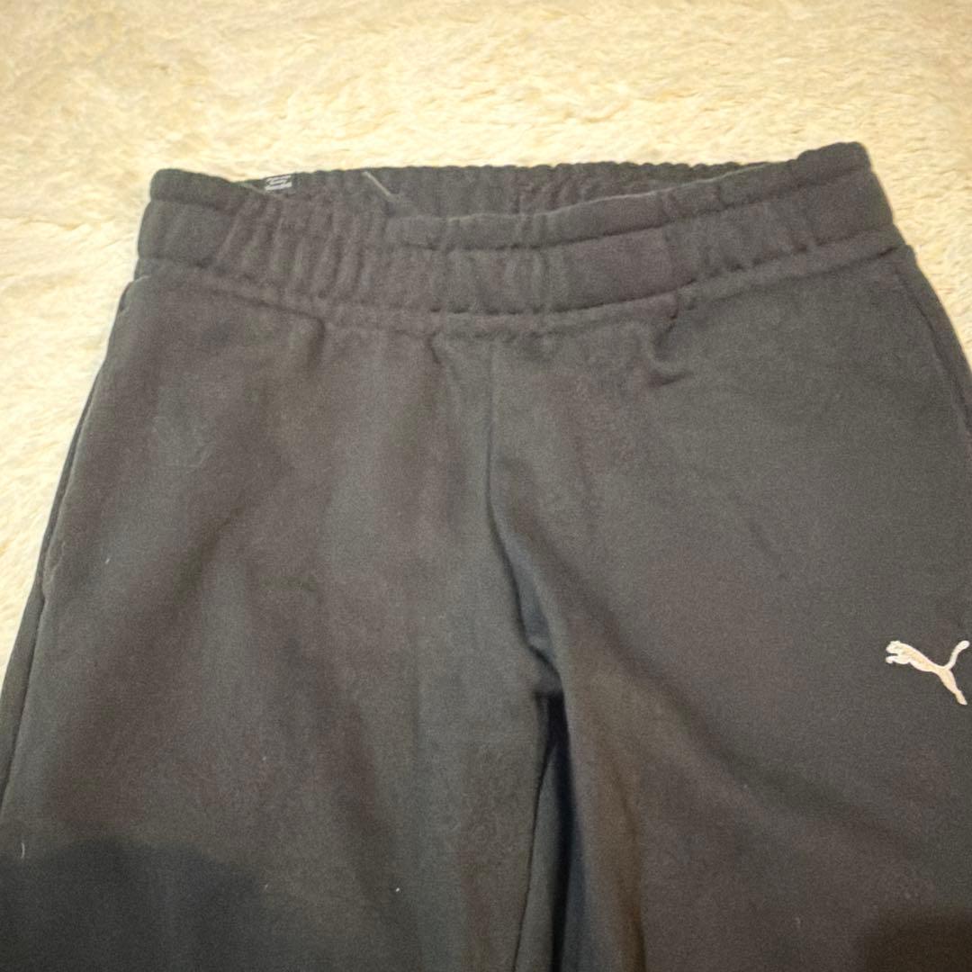 PUMA プーマ　黒　ジャージ　上下　セット　ランニングウェア　スポーツ