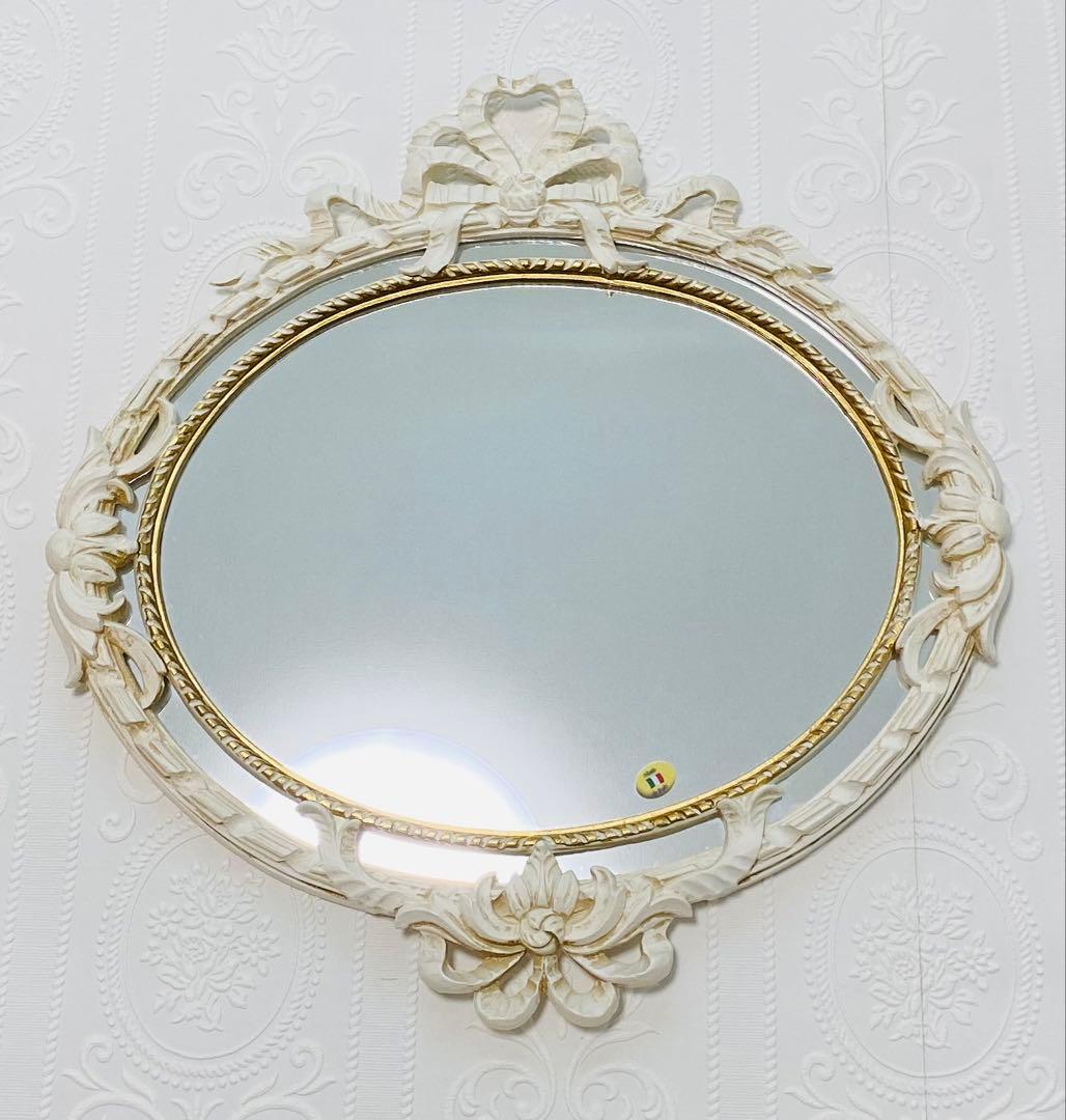 【イタリア製】エレガントオバールミラー⭐︎