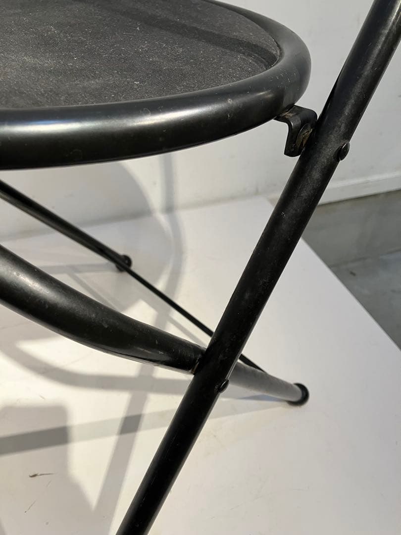 ヴィンテージ　フォールディングチェア、レトロ、インダストリアル、フレンチ、モダン