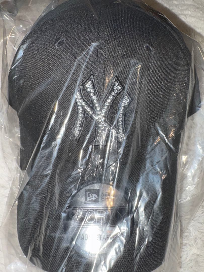 9FORTY newera ニューエラ ラインストーン ブラック キャップ