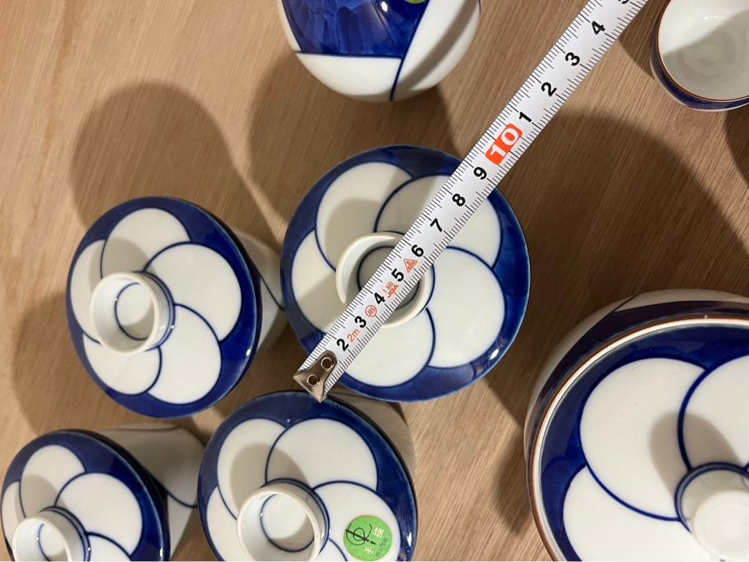 希少　白山陶器　ねじり梅　食器セット