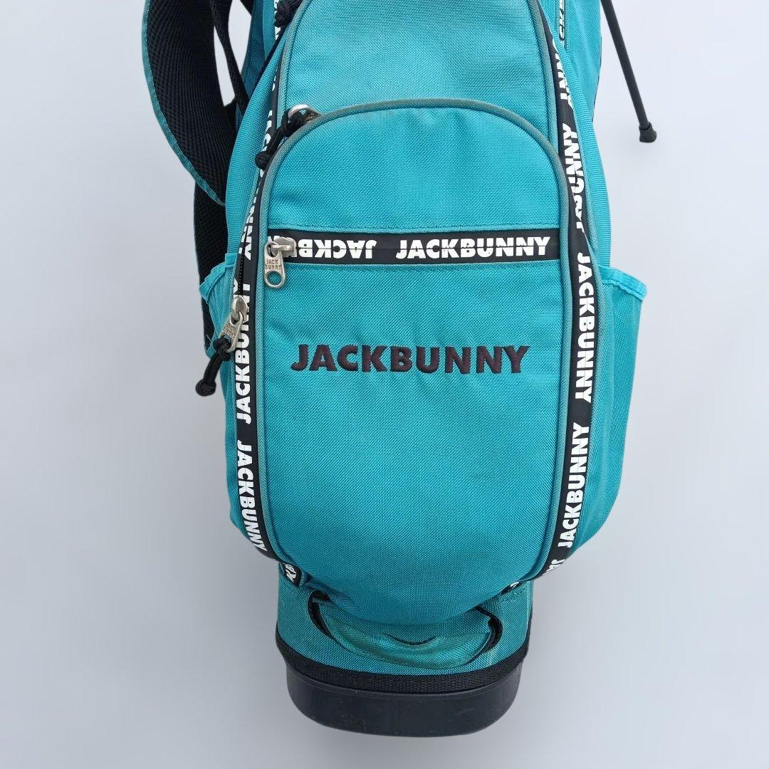 ジョニー　JACK BUNNY ターコイズ キャディバッグ