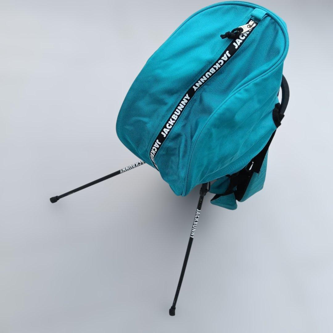 ジョニー　JACK BUNNY ターコイズ キャディバッグ