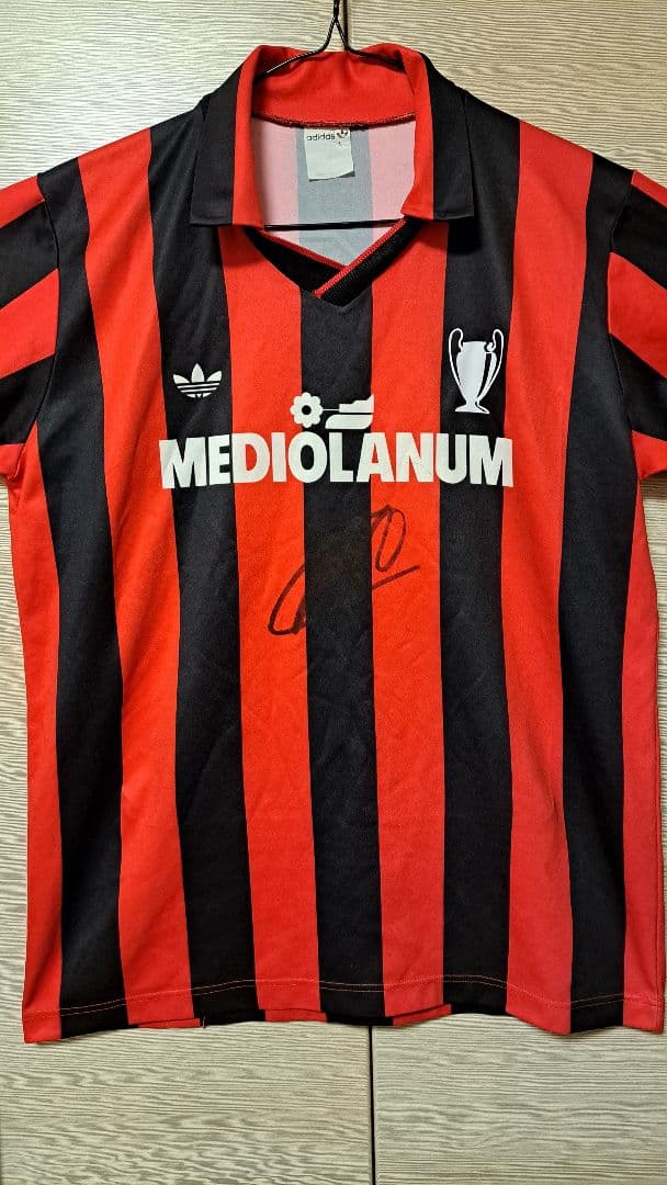 【レア】adidas アディダス ACミラン ユニフォーム90/92ネスタ#13