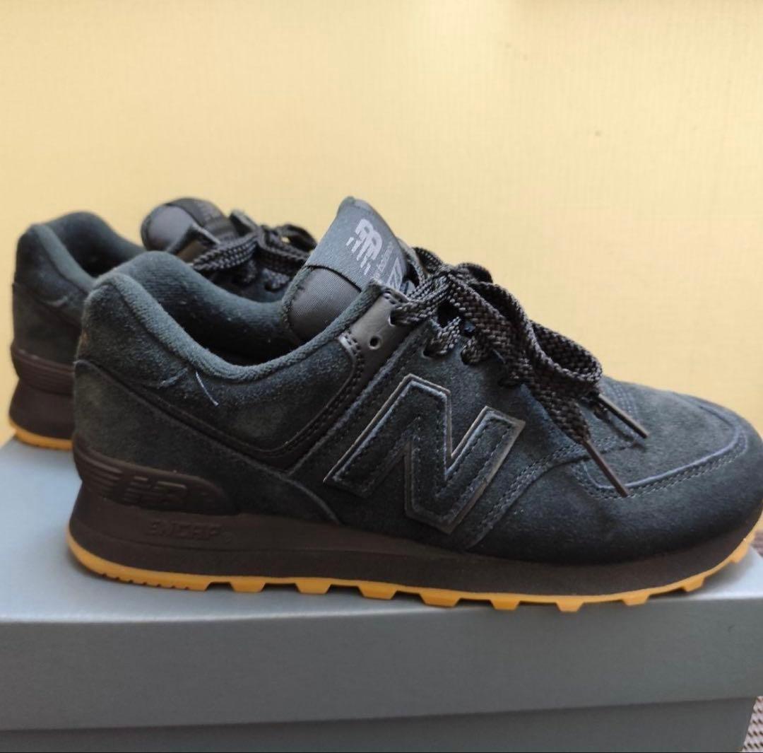 [ニューバランス] スニーカー U574 NBB(BLACK) 26.5㎝