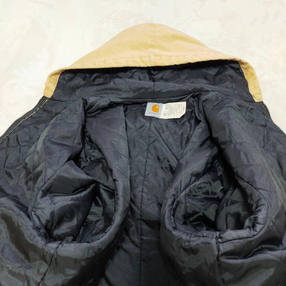 80S 90S　USA製　カーハート　星タグ　アクティブジャケット　希少カラー