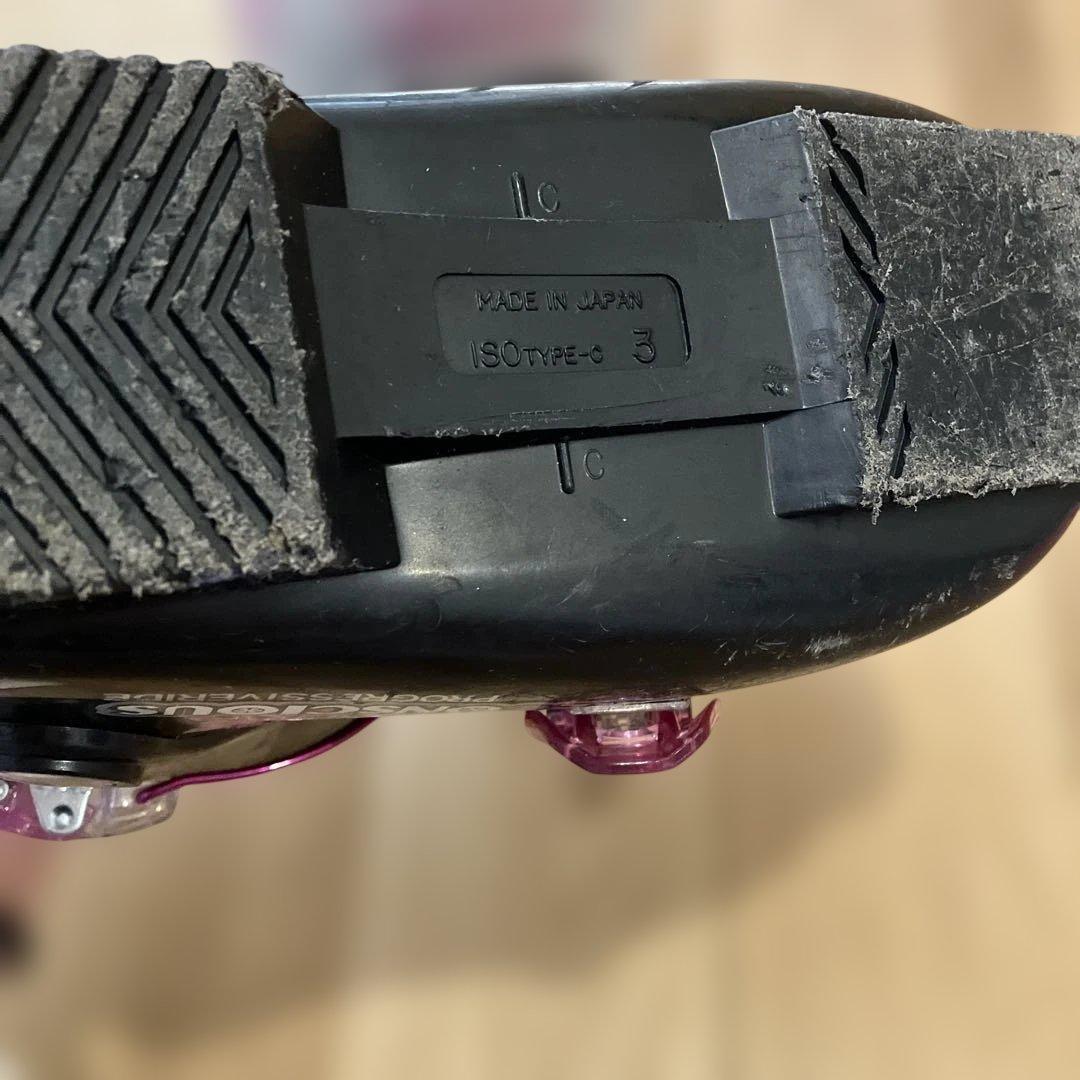 女の子子ども用スキー4点セット 110センチ