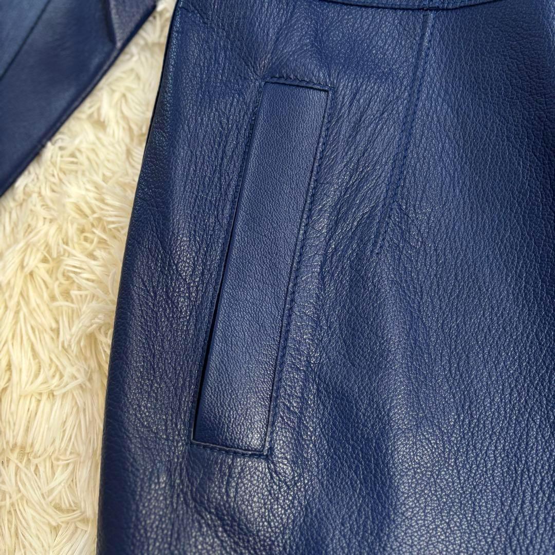 【リアルレザー】ARBORENTE　アルボレンテ 羊革コート裏地総花柄