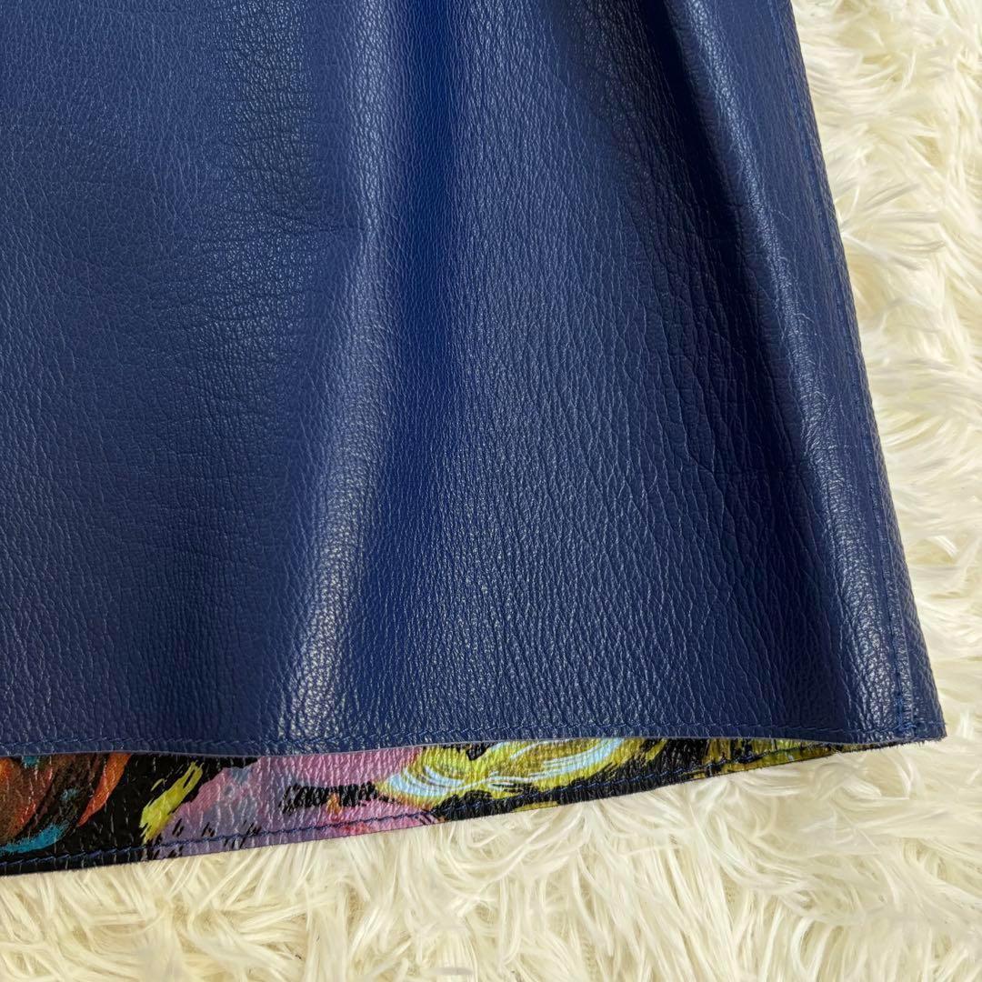 【リアルレザー】ARBORENTE　アルボレンテ 羊革コート裏地総花柄