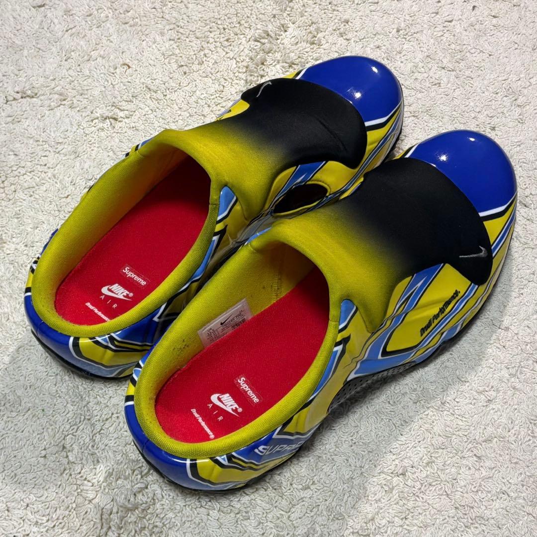 supreme Nike clogposite Yellow Blue ＋靴下