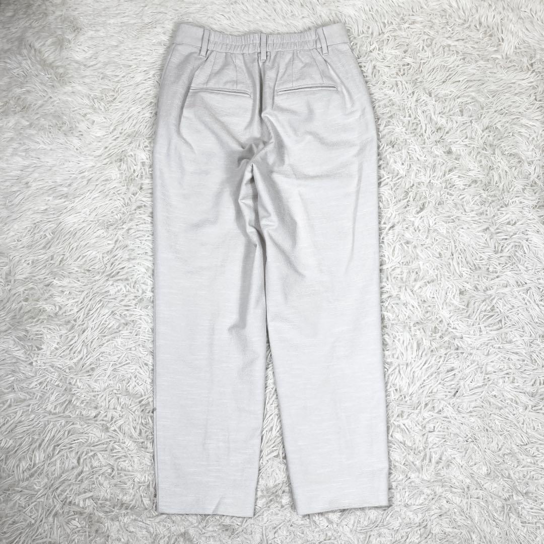 プラステ　セットアップスーツ　ウォッシャブル　スラブストレッチ　ノーカラー　XS