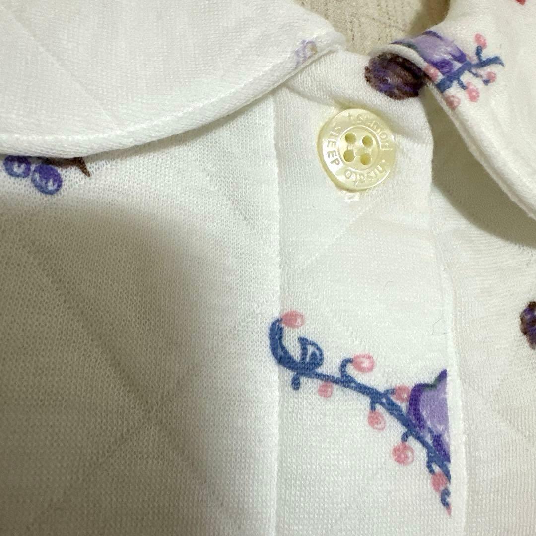 新品未使用タグ付　ワコールツモリチサト　保温性生地暖かキルティングパジャマM 白