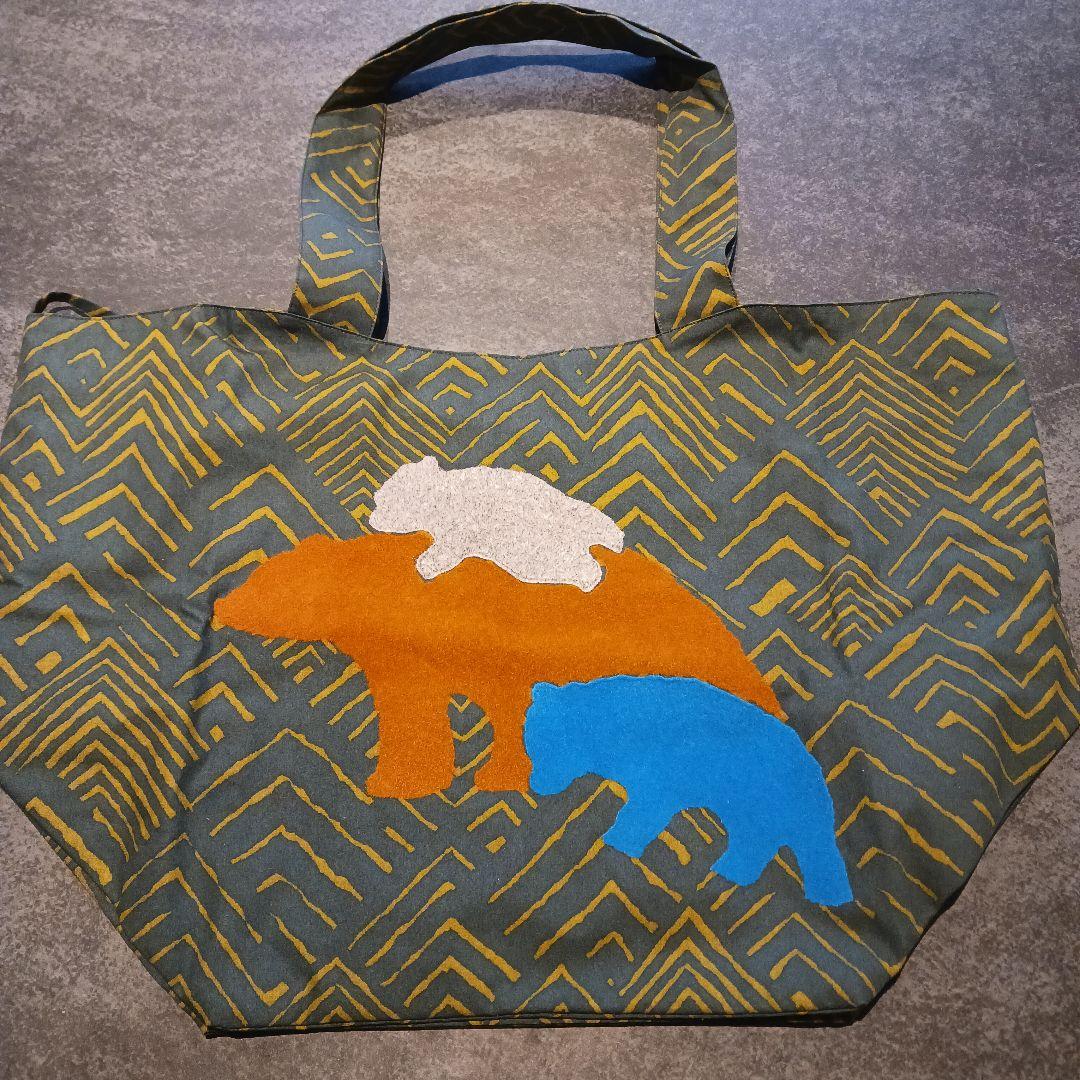 【未使用】minä perhonen hugバッグ グリーン