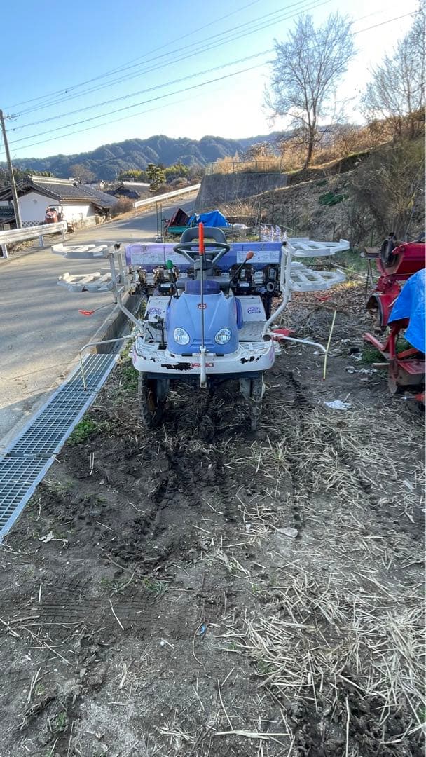 イセキ 田植機 pq4-df 施肥機付 訳あり 値下げ前提 来シーズン早い備えを