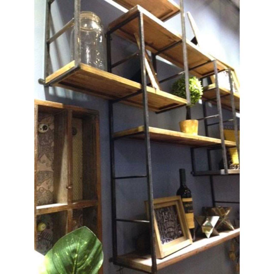 ウォールシェルフ ウォールラック 壁掛けシェルフ フリー スペース シェルフ