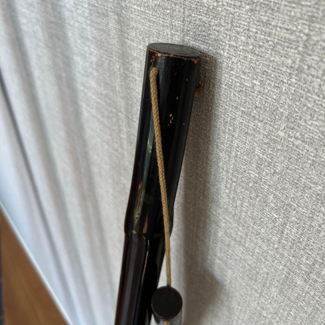 東光作　３本半継ぎ竹竿　石鯛竿