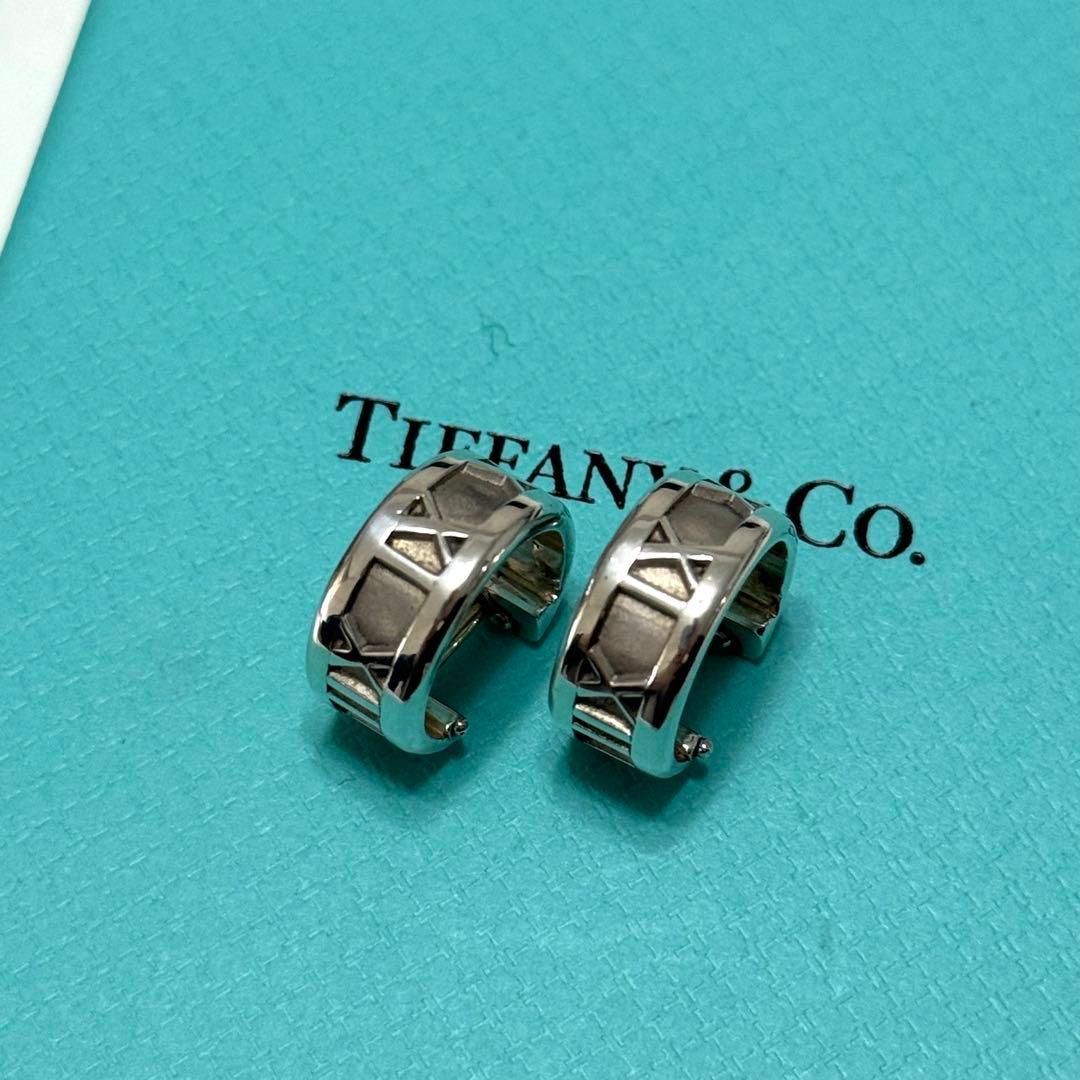 美品 ティファニー ピアス アトラス ミニ シルバー 925