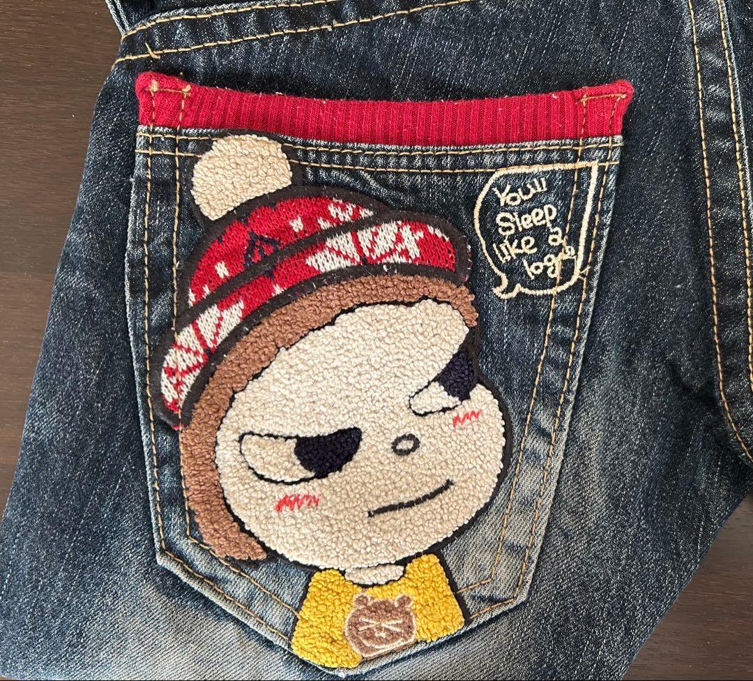 ロリータジーンズ　デニム　パンツ　奈良美智さんコラボ　希少　レディース