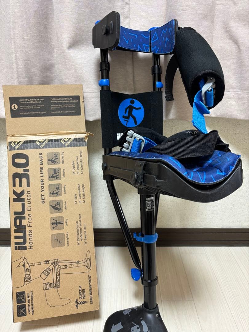 iWALK 3.0 アイウォークフリー　ハンズフリー歩行補助具