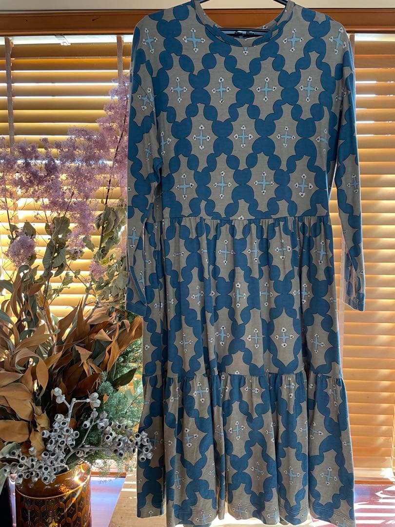 値下げ　超美品　ミナペルホネン 140 カットソー　ワンピース