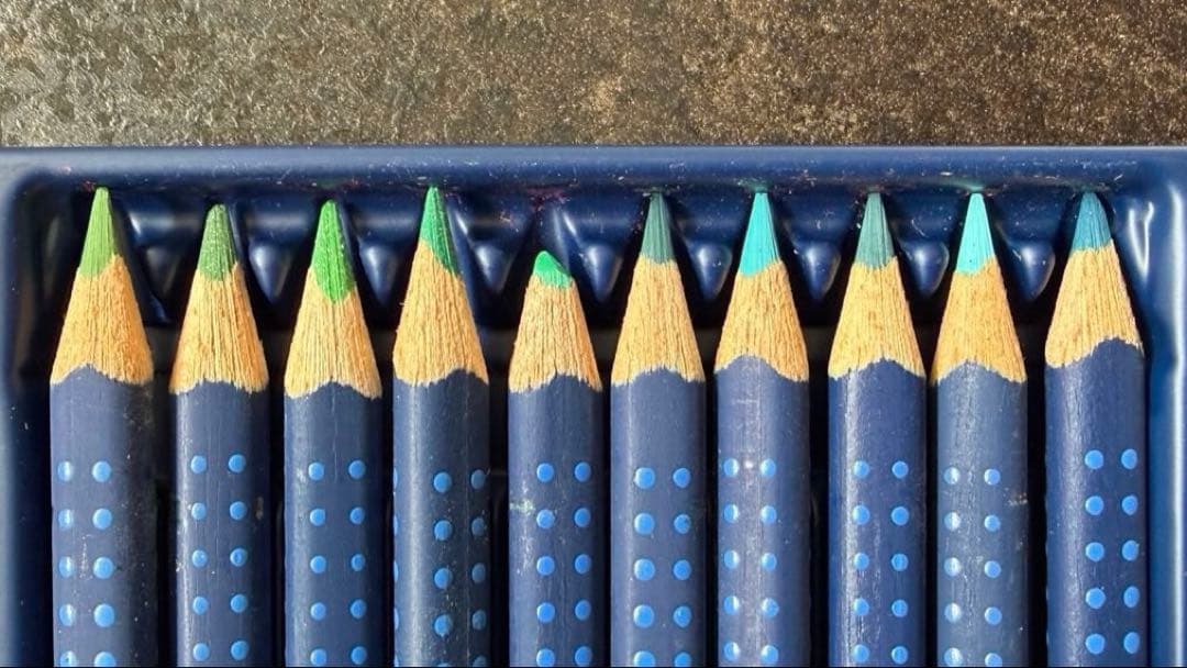 ★ほぼ未使用★ FABER-CASTELL水彩色鉛筆 60色セット