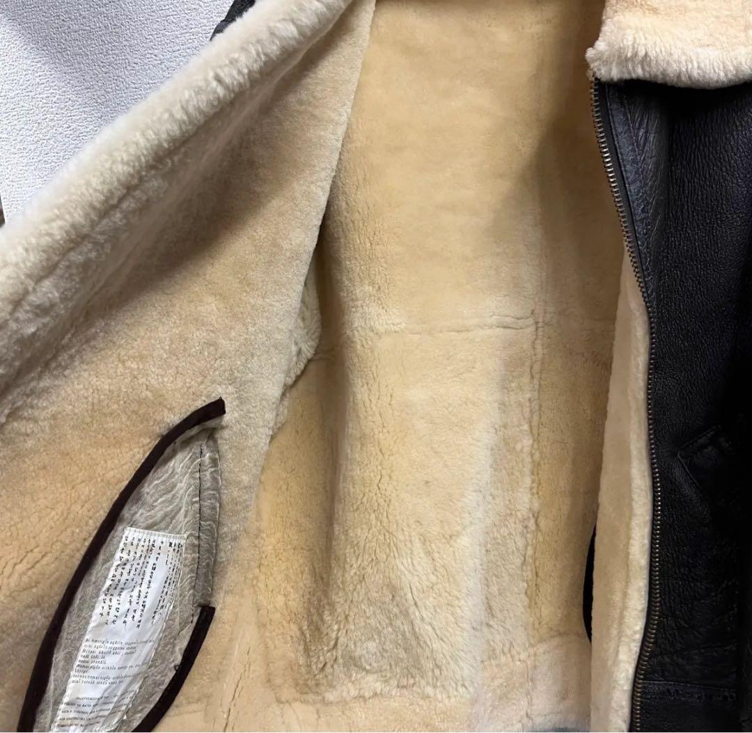 専用 フライトジャケット　B-3 羊革　L リアルムートン USA