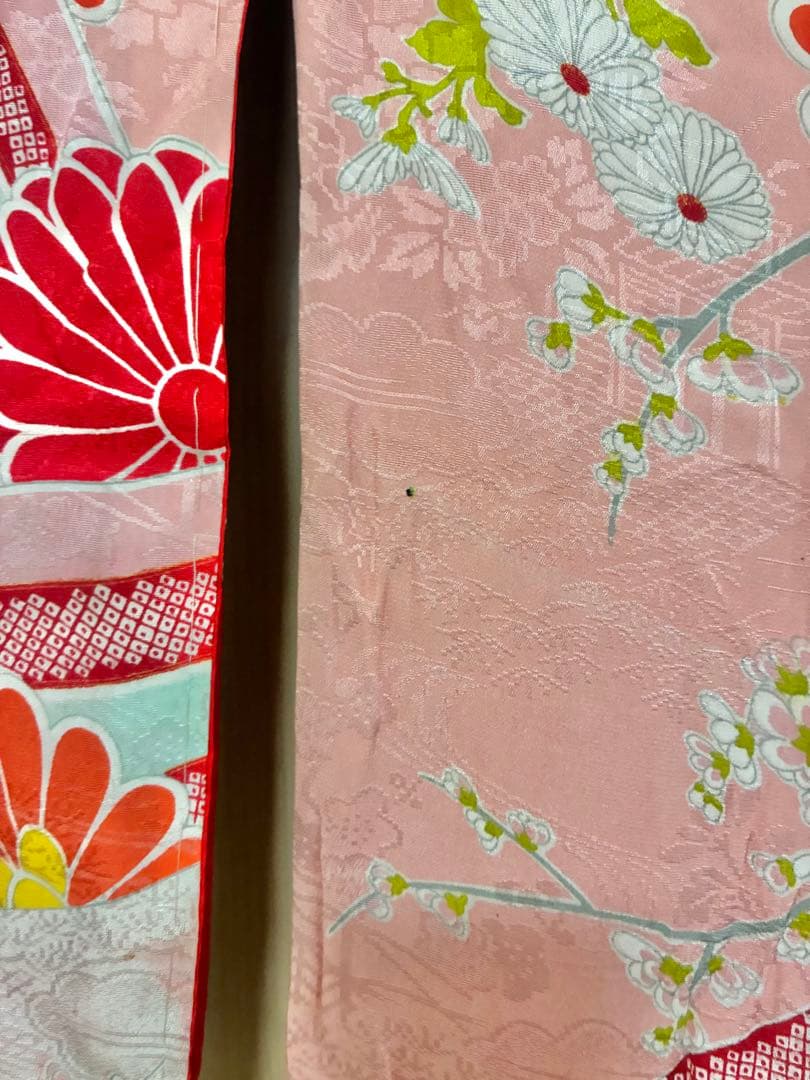 アンティーク着物　七五三 七歳用