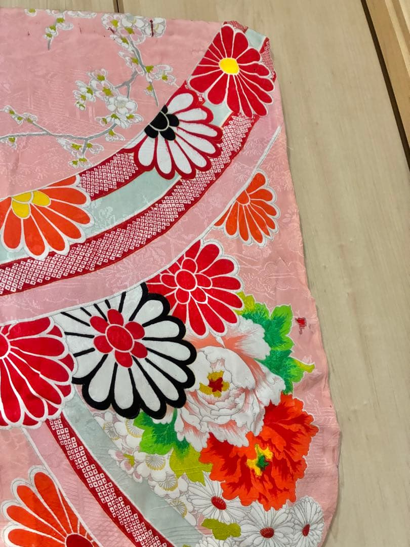 アンティーク着物　七五三 七歳用