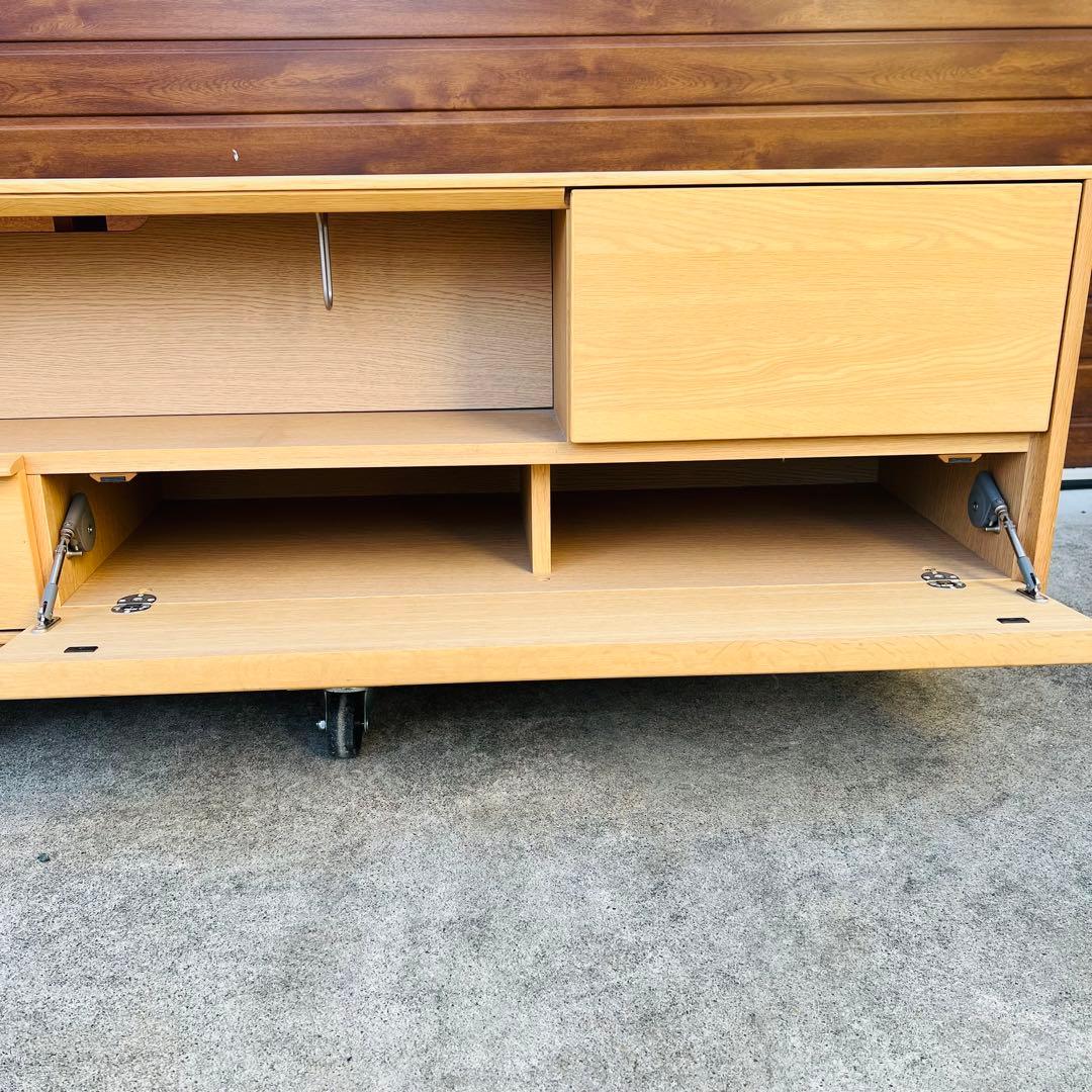 美品 カリモク テレビボード HU7288 オーク 購入価格34万