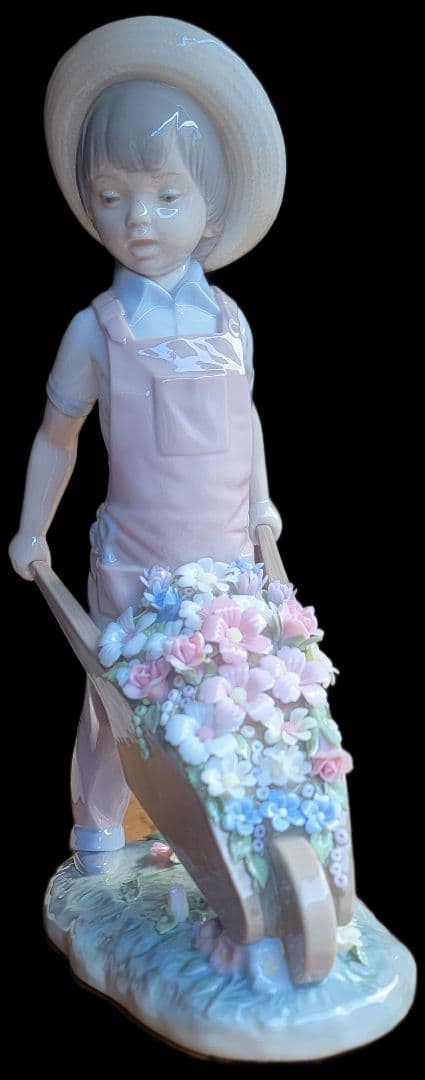 Lladro 子供 花車