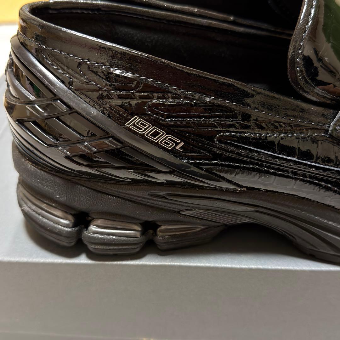 靴 New Balance 1906L Black Croc