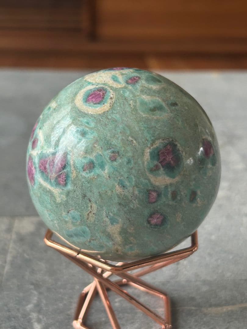 ルビーインフックサイト スフィア 丸玉 天然石