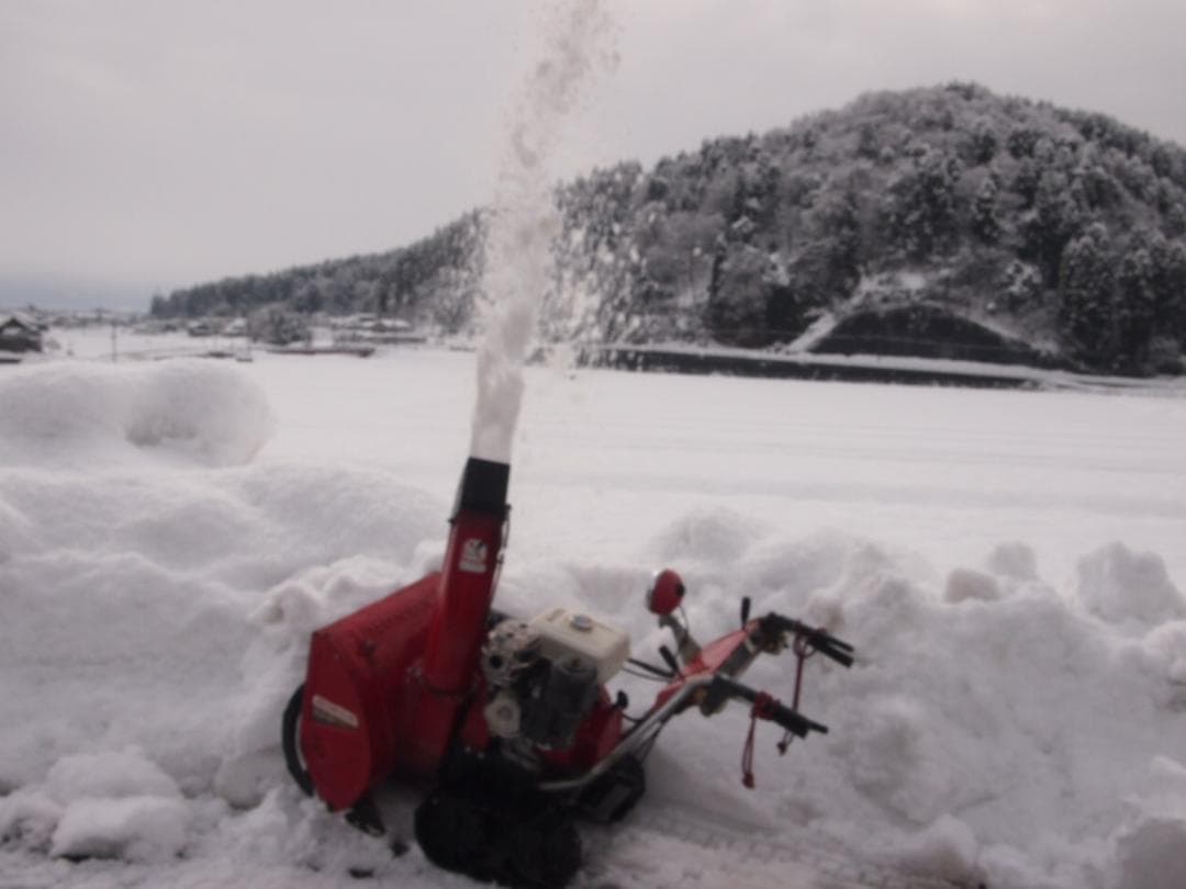 綺麗ホンダ除雪機ＨＳ８０雪飛びます！！HONDAバッテリー新品実動富山、石川金沢