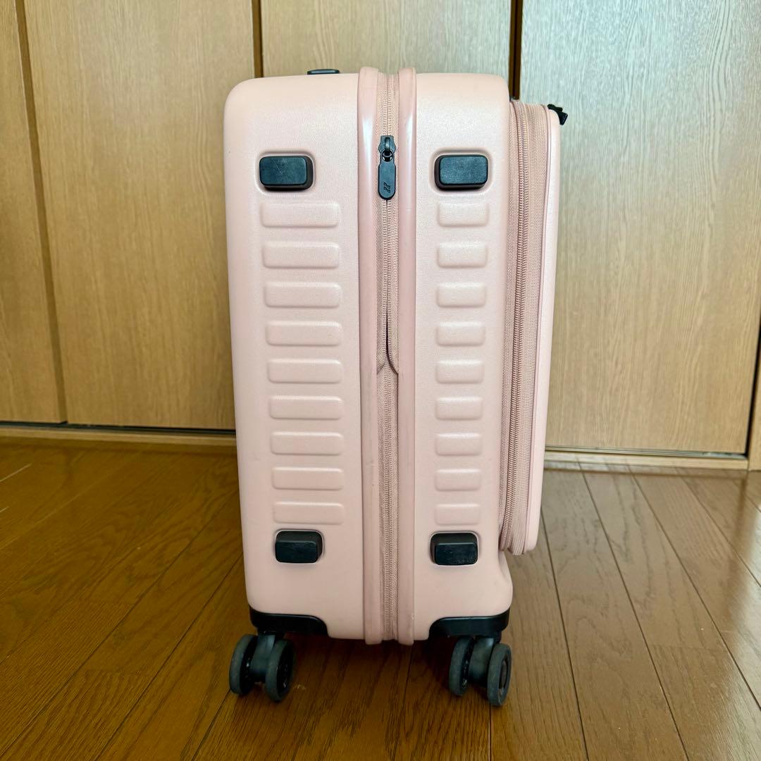 LOJEL ロジェール キューボ スーツケース CUBO 全面開き　ローズピンク